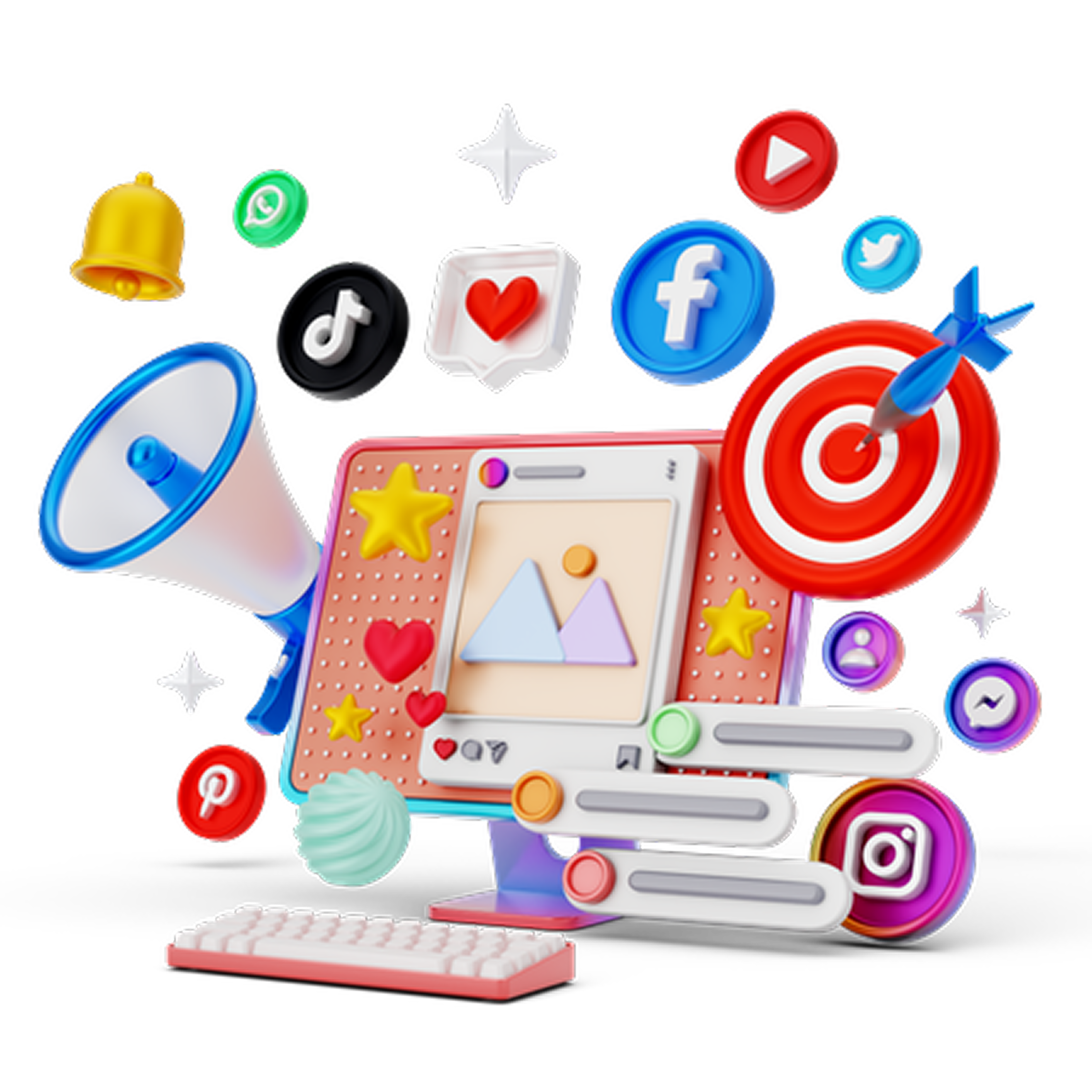 Social Media Post Creation & Designing