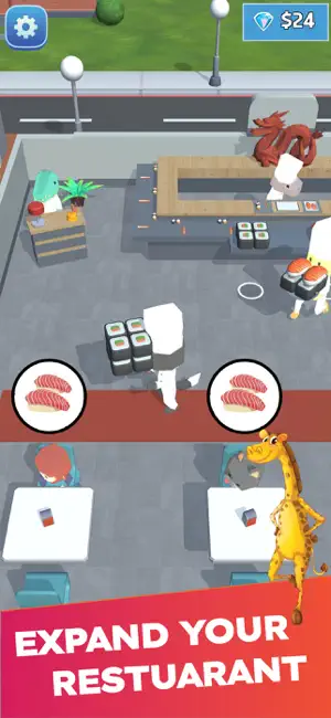 Animal Restaurant Chef Deligh