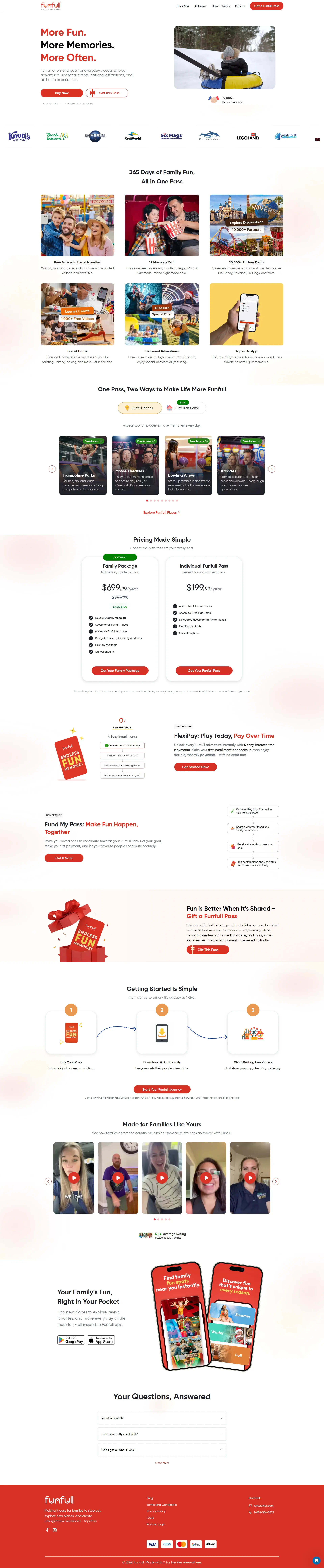 FunFull homepage FunFull homepage
