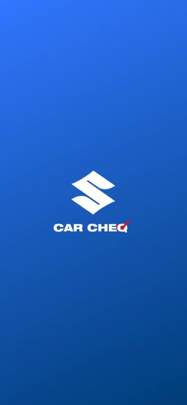 Car Cheq splash branding screen Car Cheq splash branding screen