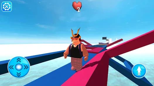 Obby Parkour Challenge 3D sky parkour path screen Obby Parkour Challenge 3D sky parkour path screen