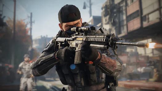 WarLine FPS Gun Shooting Game battlefield gun combat screen WarLine FPS Gun Shooting Game battlefield gun combat screen