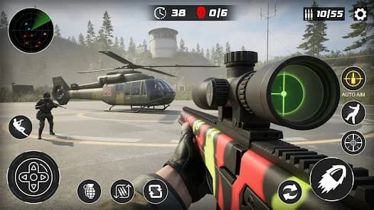 War Sniper FPS 3D Shooting sniper battlefield mission screen War Sniper FPS 3D Shooting sniper battlefield mission screen